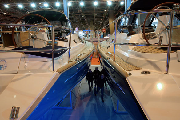 Gallery Business week: The Paris international nautical fair.