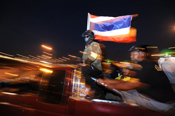 Gallery Thai politics: Protestors at Suvarnabhumi international airport