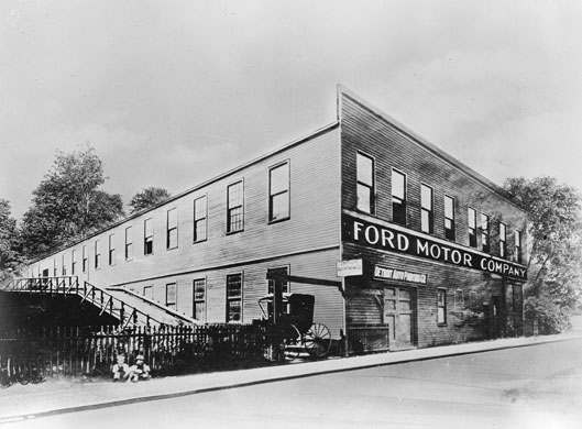 Gallery Michigan auto industry: Ford Factory , Detroit in 1903