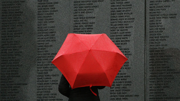 Gallery Lockerbie anniversary: Headstone in the Lockerbie disaster memorial garden