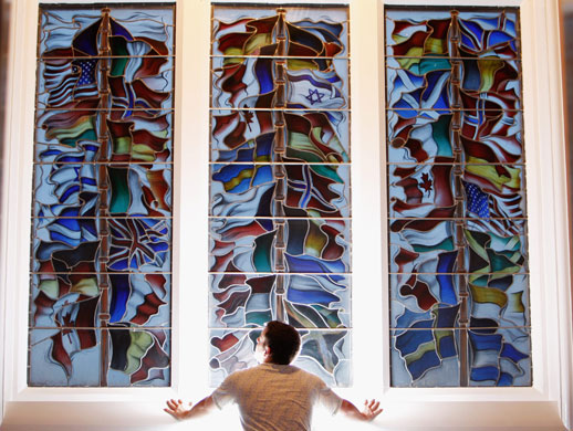 Gallery Lockerbie anniversary: Lockerbie memorial window