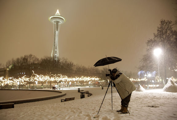 Gallery Mumbai: Winter scenes near the Space Needle