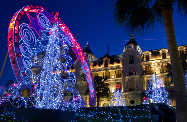 Gallery Light installations: Christmas lights in Monte Carlo