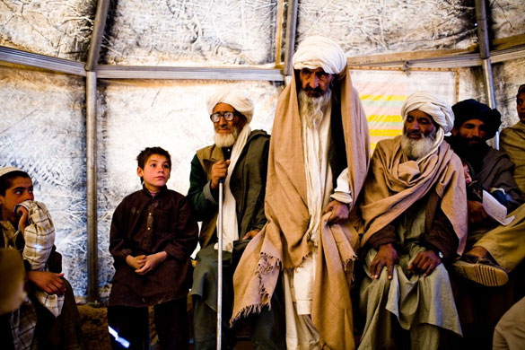 Gallery Life in Lashkar Gah: A clinic in refugee camp Lashkar Gah