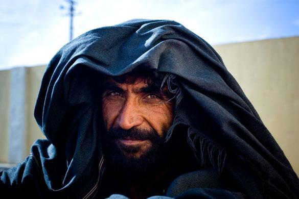 Gallery Life in Lashkar Gah: A  man in a restaurant in Lashkar Gah