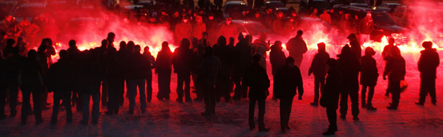 Gallery 22 December 2008: Protest against car import duties in Krasnoyarsk