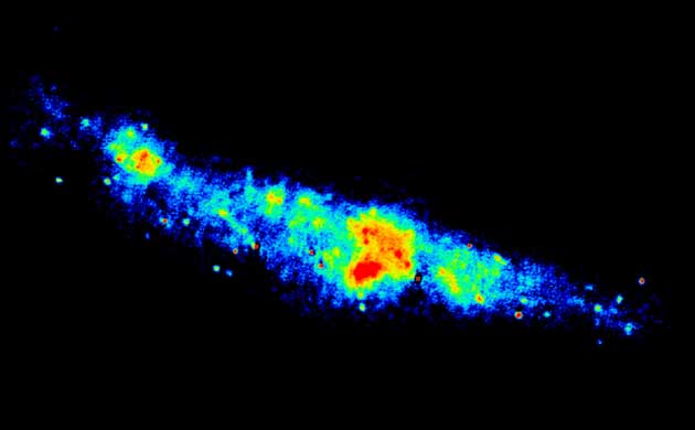 Starburst galaxy M82