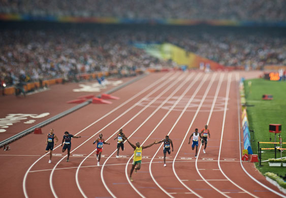 Gallery Best of the year - Sport: 100m sprint