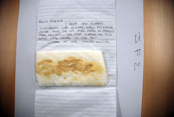 Gallery Huntingdon Life Sciences: Animals rights activists blackmail trial