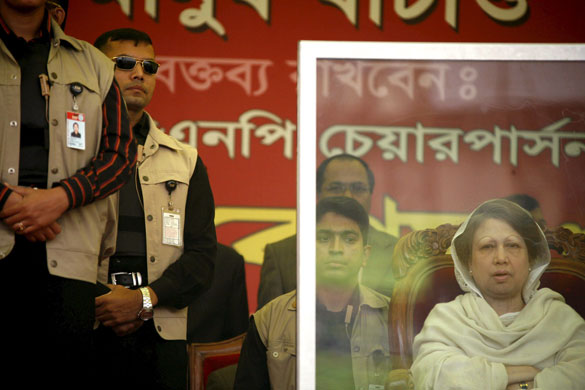 Gallery 24 hours in pictures: Khaleda Zia addresses supporters in Dhaka, Bangladesh