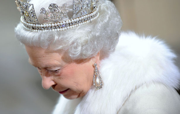 Gallery State Opening: Queen Elizabeth leaves the Palace of Westminster
