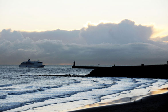 Gallery December 3 2008: Newcastle, UK: The DFDS Seaways ferry