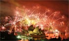 New Year firework display in Sydney, Australia