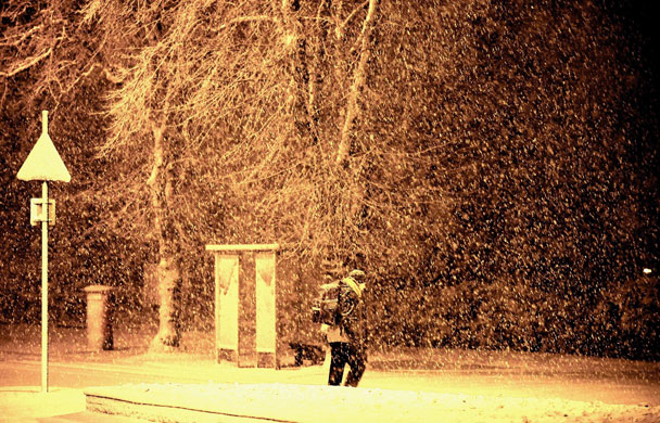 Gallery December snow: Blizzard conditions as people make their way to work in Harrogate
