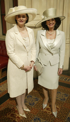 Gallery Hats: Pauline and Cherie state opening of Parliament 2005