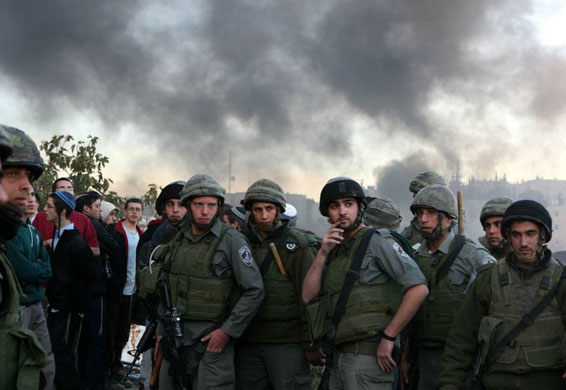 Gallery Hebron: Israeli border policemen