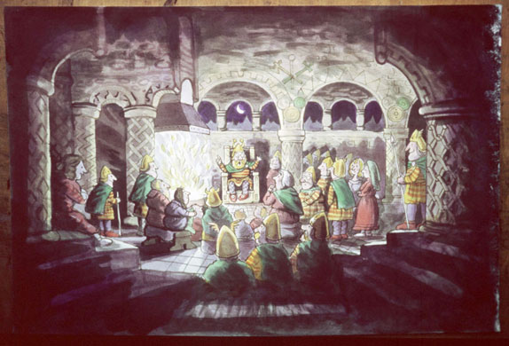 Gallery Oliver Postgate: Original drawings of Noggin the Nog