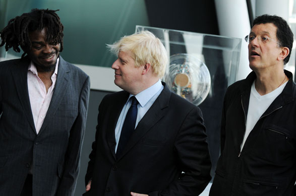 Gallery Boris Johnson: Boris Johnson at a fourth plinth photocall