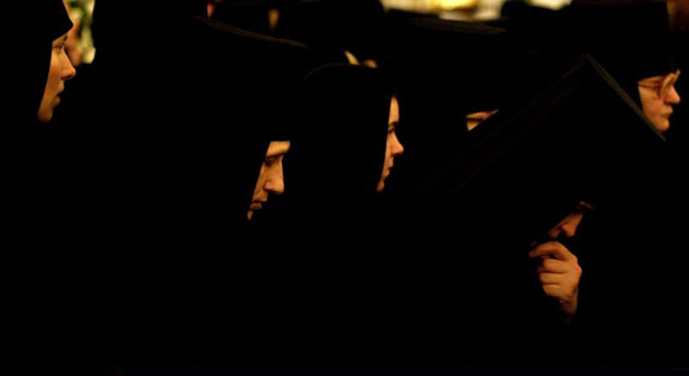 Gallery December 9 2008: Orthodox Russians mourn patriarch Alexy II