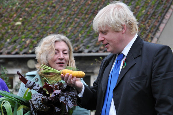 Gallery Boris Johnson: Boris Johnson and Rosie Boycott launch Capital Growth