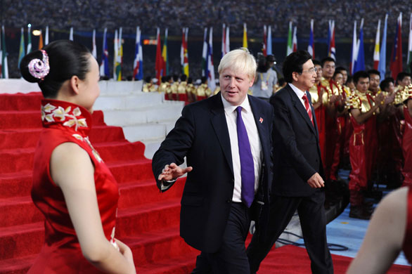 Gallery Boris Johnson: Boris Johnson at the Beijing Olympics