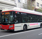A  mock-up of the Barcelona atheist advertsing campaign