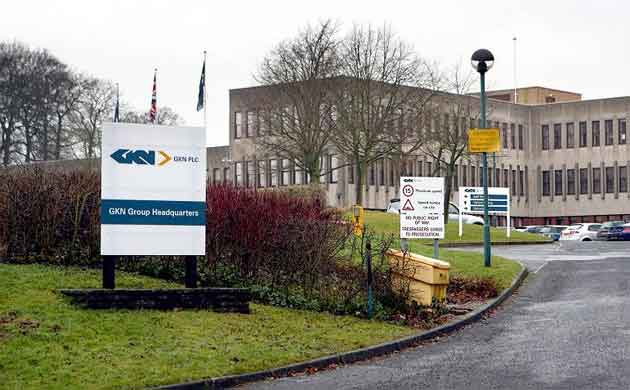 The GKN headquarters in Redditch, Worcestershire