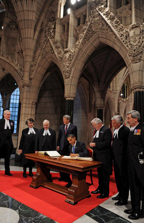 Barack Obama Canada visit