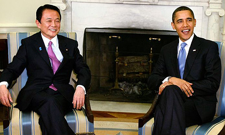 Barack Obama, Taro Aso