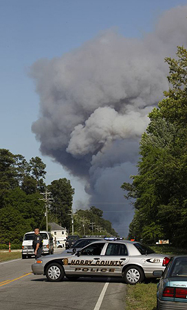 South Carolina wildfire