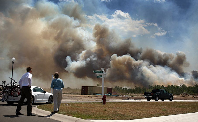 South Carolina wildfire