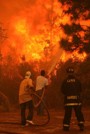 South Carolina wildfire