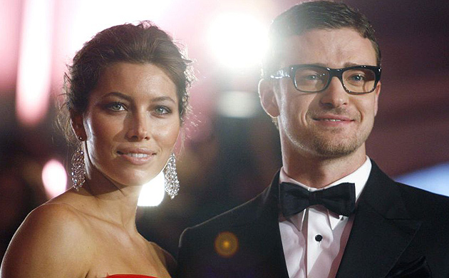  Actors Justin Timberlake and Jessica Biel arrive for the Metropolitan Museum of Art costume institute gala