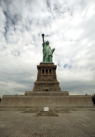 The Statue of Liberty in New York