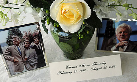 ted kennedy funeral. A memorial to Edward Kennedy