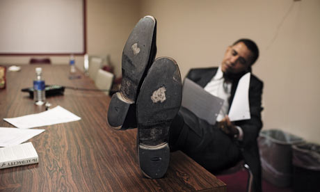 Barack Obama - shoes