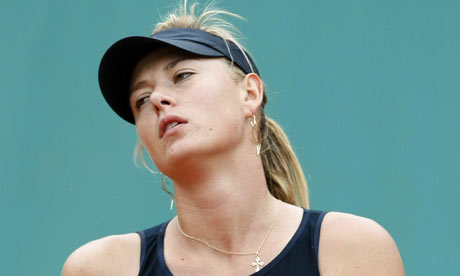 Maria Sharapova said her shoulder injury meant she was'not near the level