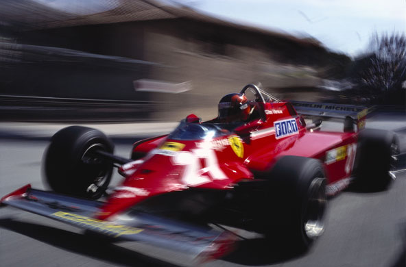Gallery Ferrari: Gilles Villeneuve Driving in Monaco Grand Prix