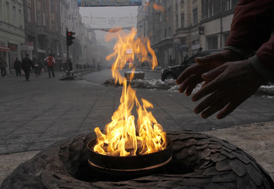 Gallery 24 hours in pictures : Gas crisis in Bosnia 