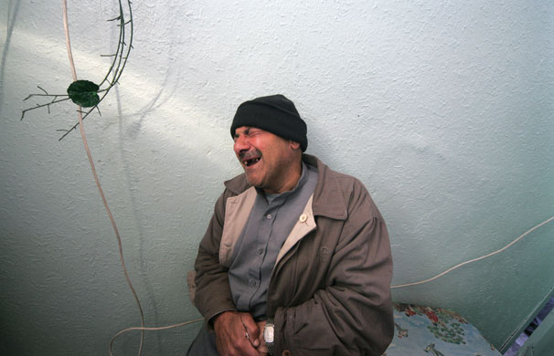 Gallery Gaza conflict continues: A man cries after one his relatives was killed during Israeli strikes