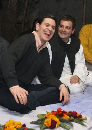 Gallery Miliband in India: David Miliband