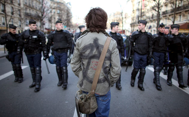 Gallery 24 hours in pictures: Student rally against national education reforms in Paris