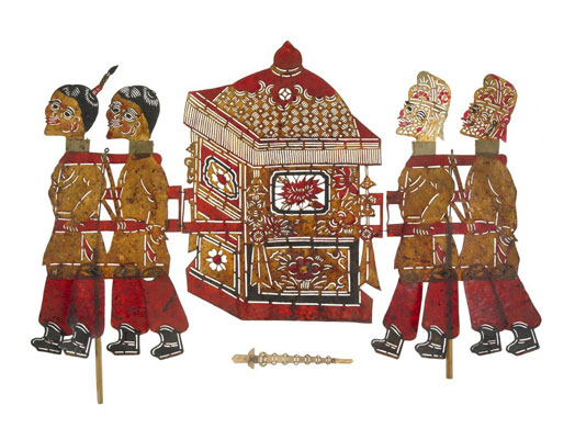China: Journey to the East - shadow puppet sedan chair