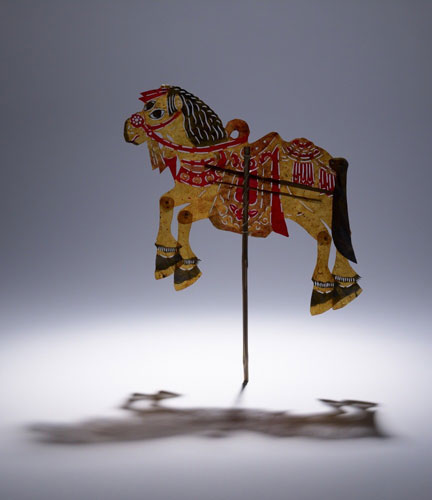 China: Journey to the East - shadow puppet horse