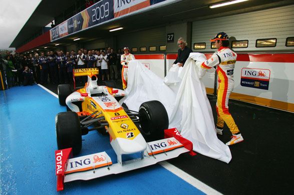 Gallery formula one: Renault launch
