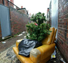 christmas tree waste