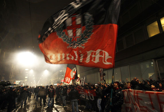 Gallery 24 Sport: AC Milan supporters