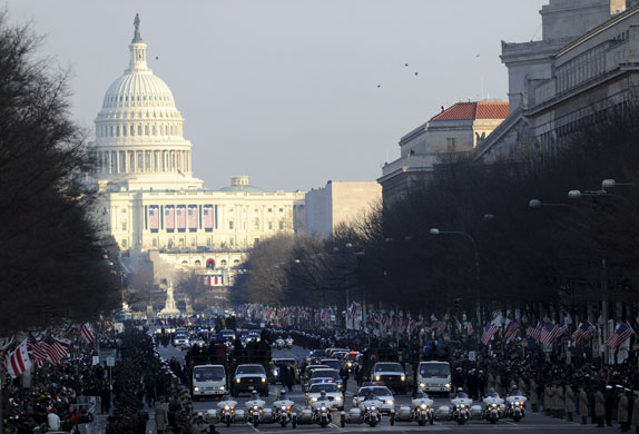 Gallery Obama's inaugural parade : US Presidential Inauguration