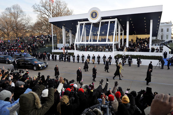 Gallery Obama's inaugural parade : US Presidential Inauguration