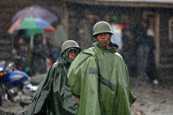 Gallery 21 January 2009: Democratic Republic of the Congo: Government soldiers